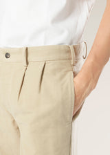 PANTALONI AALGHERO A GAMBATA DRITTA IN FLANELLA DI COTONE