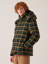 AANGOON CHECKED DOWN BOMBER JACKET