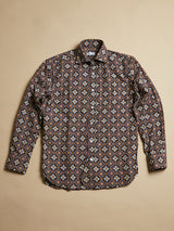 CAMICIA CON MOTIVO FLOREALE AASOLO