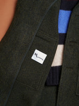 AAMBURGO BRUSHED WOOL COAT